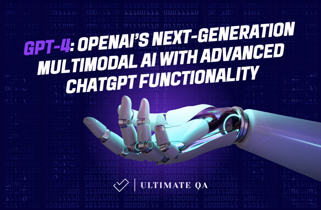 Gpt Openai S Next Generation Multimodal Ai With Advanced Chatgpt