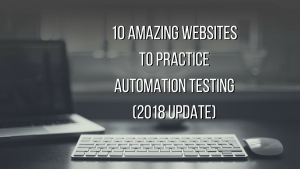 best websites to practice automation testing