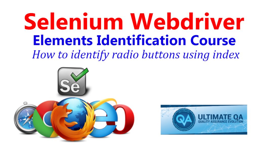 9 24 - Selenium Webdriver Elements Identification - How to identify ...