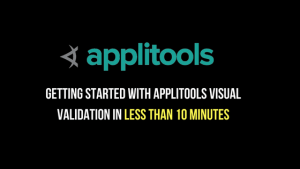 how to get started with Applitools Visual validation in less than 10 minutes