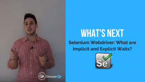 what's next in this selenium webdriver implicit and explicit waits course?
