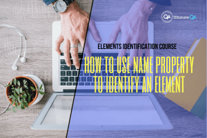 How to use name property to identify an element of elements identification course