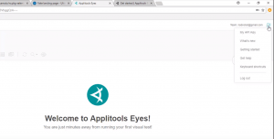 here's how to access applitools api key