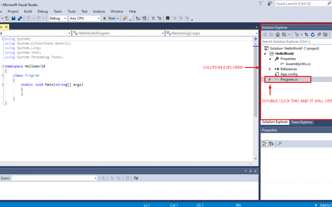 VISUAL STUDIO SOLUTION EXPLORER - Ultimate QA
