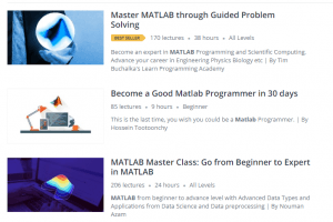 MATLAB how to learn udemy