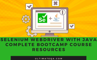 Selenium WebDriver with Java Complete Bootcamp Course Resources