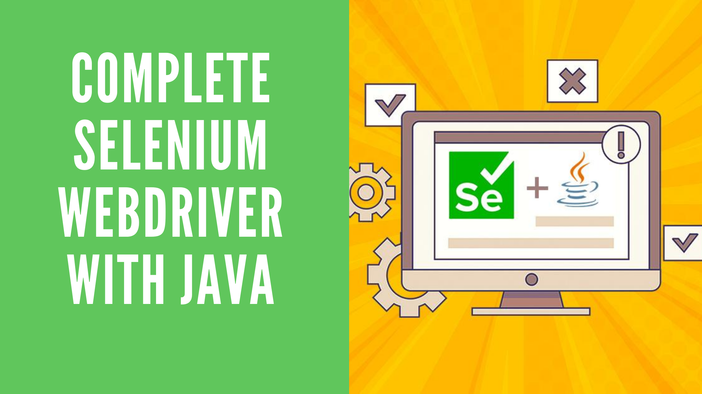 Complete selenium webdriver with java Ultimate QA