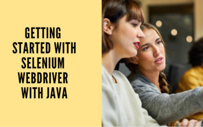 Getting started with Selenium WebDriver with Java